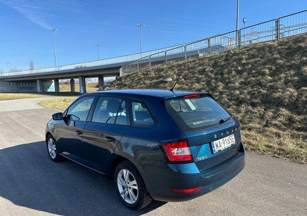 Skoda Fabia cena 37900 przebieg: 167600, rok produkcji 2020 z Warszawa małe 232